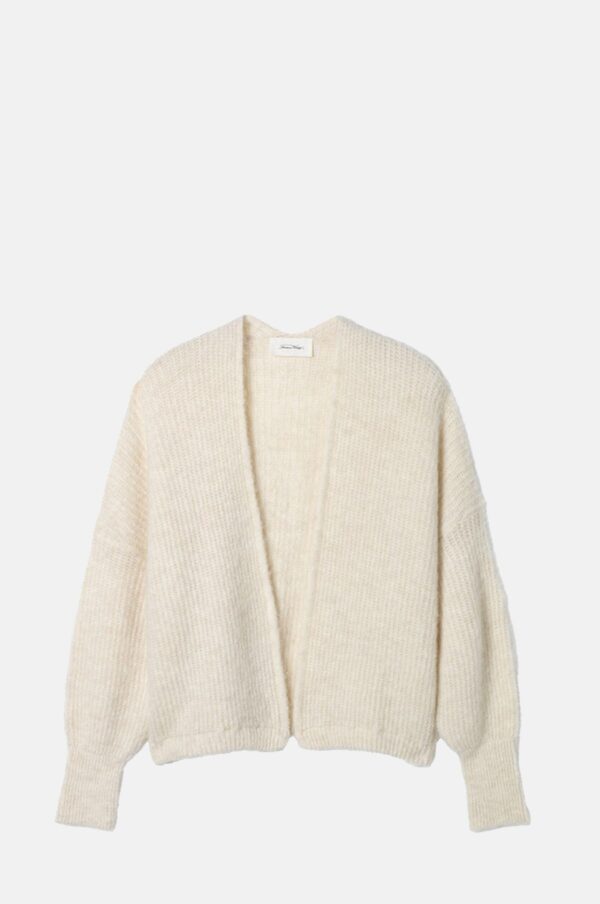 Zebrio Pearl Melange East Knit Cardigan
