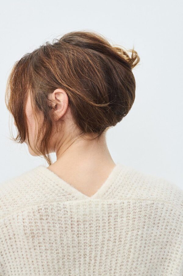 Zebrio Pearl Melange East Knit Cardigan - Image 6